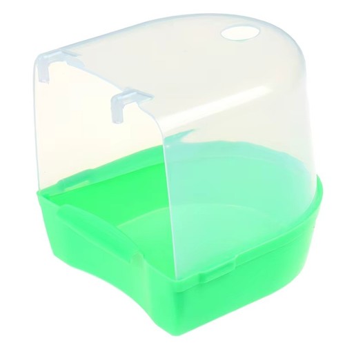 Classic caged bird bath - bird, aviary