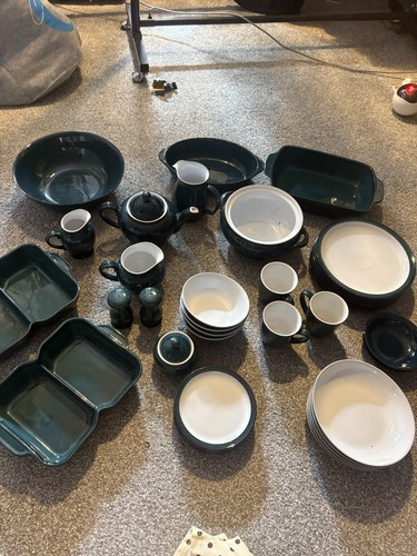 Denby dinner set - dinner, greenwich