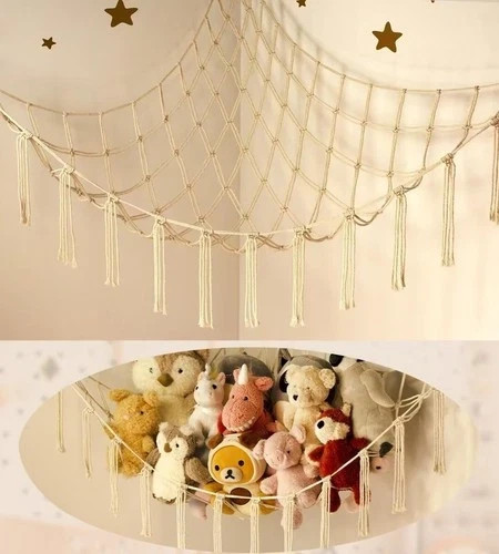 Stuffed animal storage hammock - stuffed,