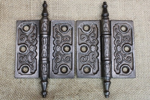 Old door hinges 3 - door,