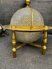 French Dore Bronze & Cut Glass