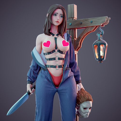 Michael myers halloween resin - myers,