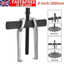 2-Jaw Gear Puller 8" Sliding Arm Pulley Flywheel Bearing Extractor Removal Tool