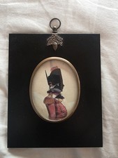 Ebonised Wood Convex Glass