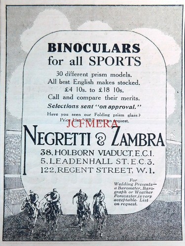 Negretti zambra binoculars - zambra, 'binoculars