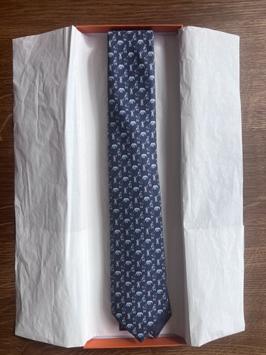 Hermes silk tie - silk,