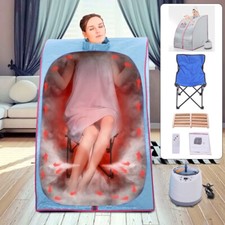 Portable Spa Sauna Household Steam Room Box Slimming Machine Detox Therapy Cabin