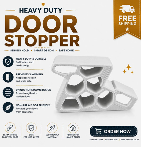 Heavy duty door stopper - heavy,
