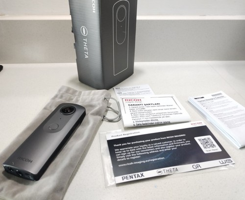 Ricoh theta 360 camera - v,