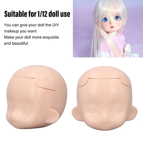 Blank doll head - doll, for