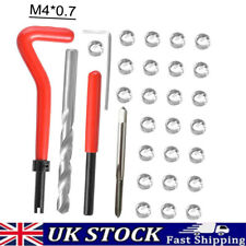 Metric Thread Repair Insert Kit M4x0.7 Coil Helicoil Set Hand Tool Durable 30PCS