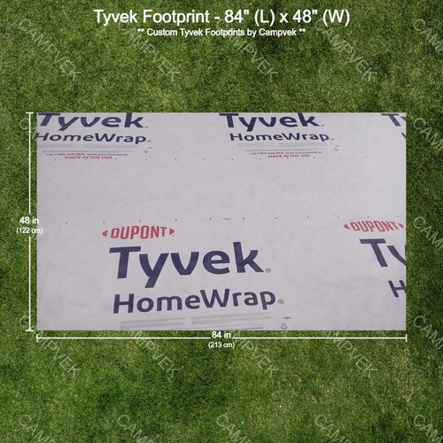 Tyvek footprint - 4',