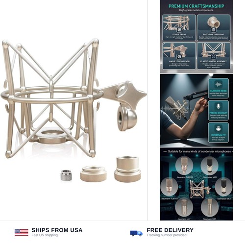 Mic shock mount anti vibration