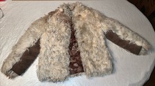 vtg 1960s MONGOLIAN SHEEPSKIN