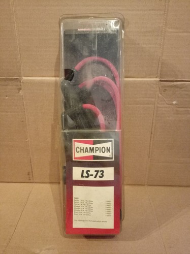 Champion leads ford - ls-73,