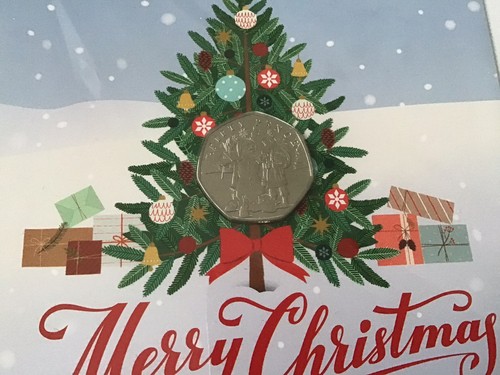 2024 50p coin christmas - 50p, coin.christmas