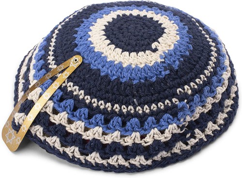 Colourful knitted cotton - colourful,