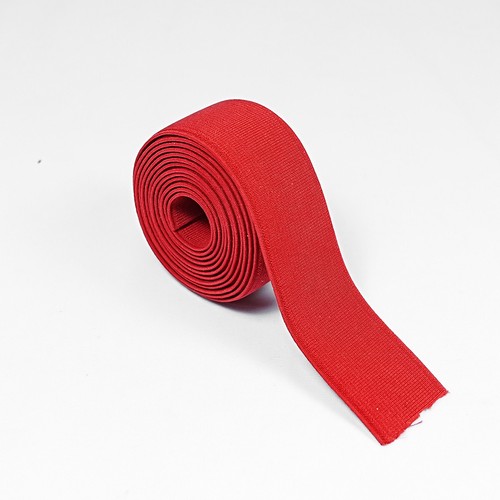 Red elastic firemen braces - red,