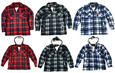 MENS HOODED COLLAR FLEECE