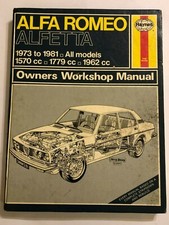 ALFA ROMEO ALFETTA HAYNES
