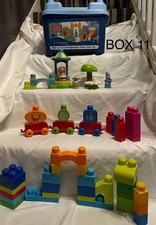 In The Night Garden Musical carousel Mega Bloks ninky nonk Bridge 2 sets Figures