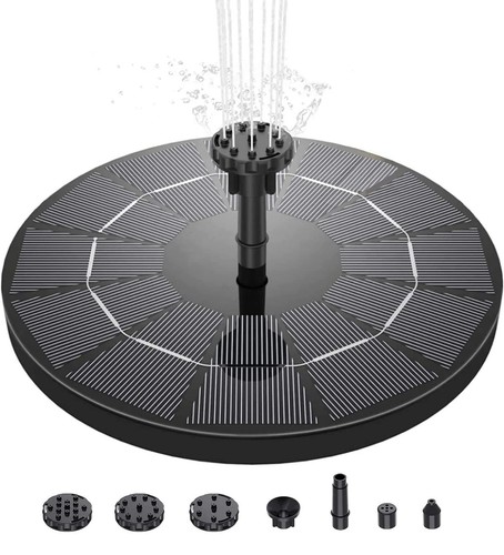 Solar powered floating pump - powered,
