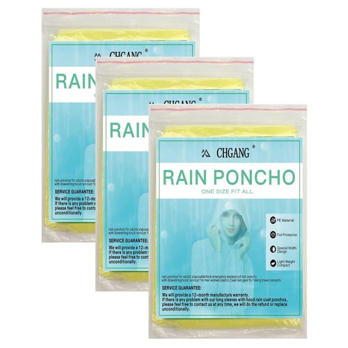 Chgang pack rain poncho - pack,