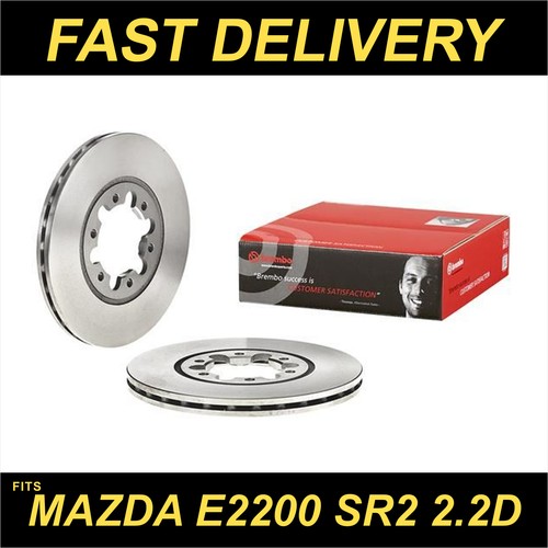 Brake discs pair - vented, for