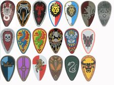 Missing Lego Brick 2586 Minifig Accessory Shield Ovoid Select from Menu