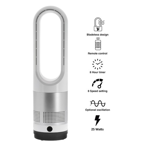 Powersonic bladeless tower fan - powersonic,