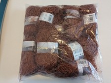 500G TIVOLI DREAM – 684 RUST orange - KNITTING WOOL YARN 6mm CHUNKY eyelash