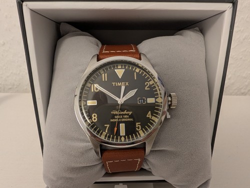 Timex the waterbury black dial - timex,