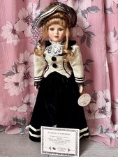 The Knightsbridge collection porcelain doll ~ Andrea