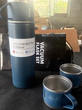 Vacuum Flask Set 500ml Blue