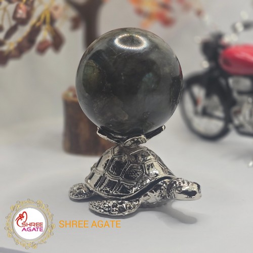 Natural labradorite crystal - labradorite,