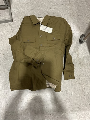 Vantage lined shirtjac green - vantage,