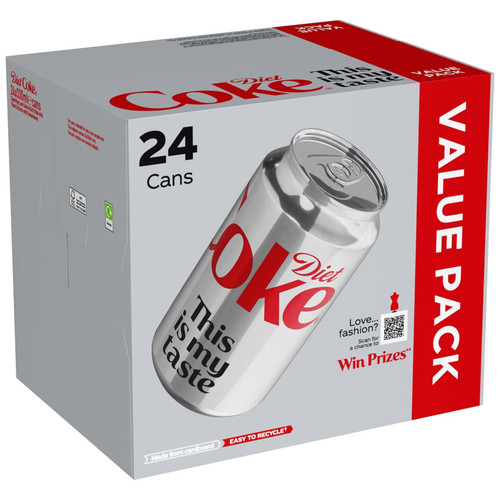 Diet coke can - cola,, 330