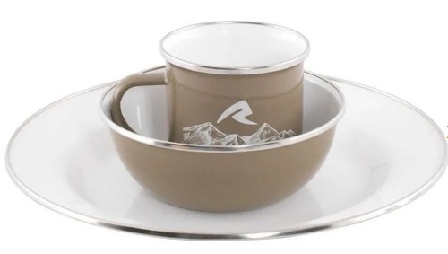 Enamel camping mug - camping, bowl