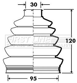 First line front outer - line, cv