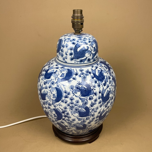 Oriental ceramic lamp light - lamp,