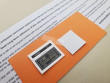 1x DECAL for Casio Melody