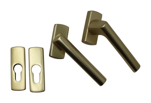 Fold door handle gold si - bi,