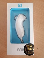 NINTENDO WII OFFICIAL Wii NUNCHUCK New in Box RVL-013 U ADAPTER GENUINE