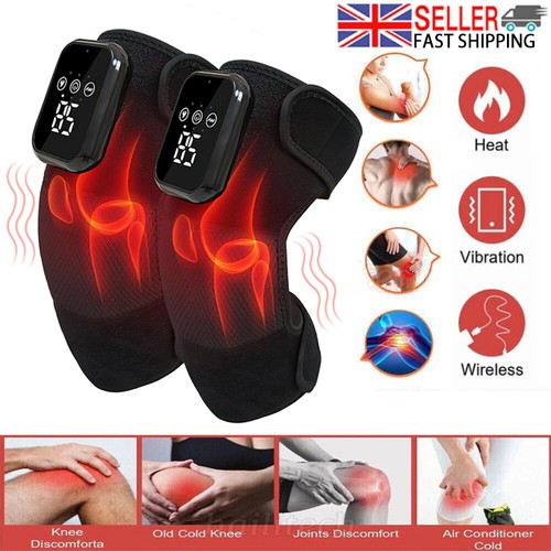 Heated knee massager - 3-in-1,