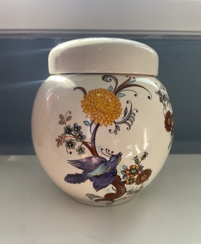 Vintage lidded ceramic ginger - lidded,