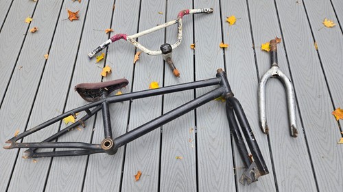 Vintage old school bmx - school,