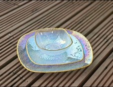 Karaca Goya 18-Piece Crockery for 6 People, Glass, 6 Serving Plates, 6 