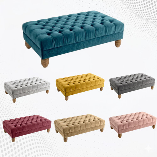 Upholstered chesterfield - upholstered,