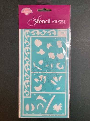 Pergamano stencil anemone for - pergamano,