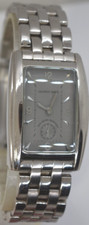 GEOFFREY BEENE''Tank Mens Watch Sub dial Second Hand WR 30M stainless GUARANTEED